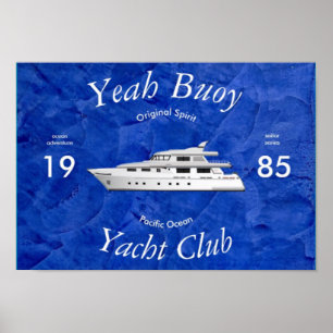 Club de voile Poster Yeah Buoy 2.0