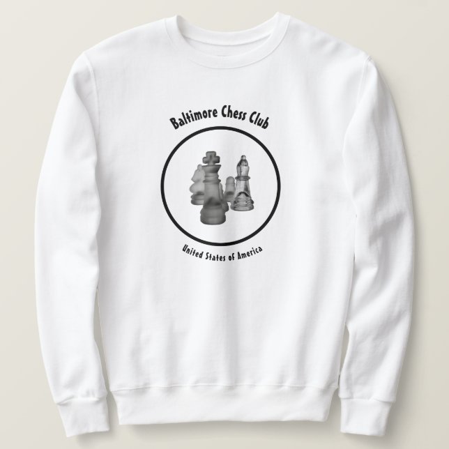 Club d'échecs sweatshirt (Design devant)