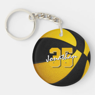 club d'école d'or noir couleurs basketball