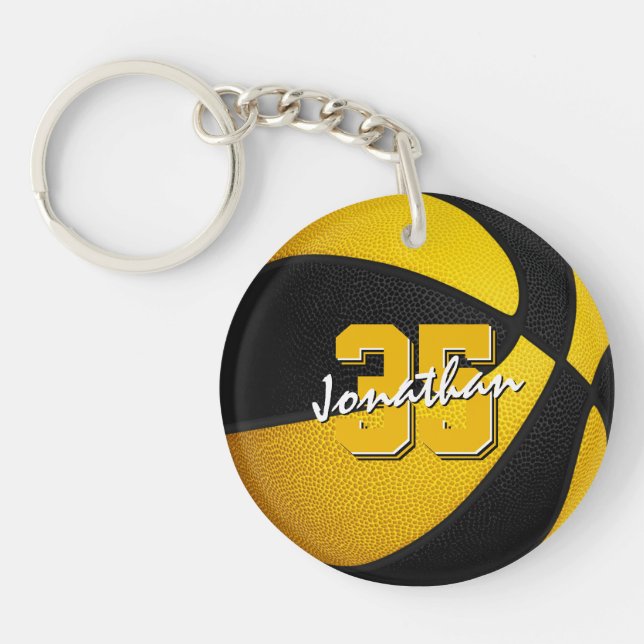club d'école d'or noir couleurs basketball (Devant)