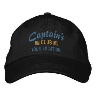 CLUB des Kapitäns personalisieren Bestickte Baseballkappe
