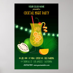 Club-/Firmencocktailparty Poster