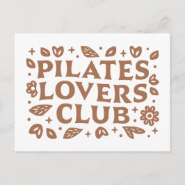 Club für Pilates Postkarte