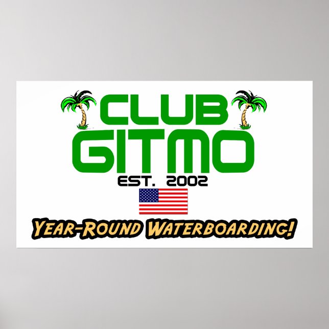 Club Gitmo Poster (Vorne)