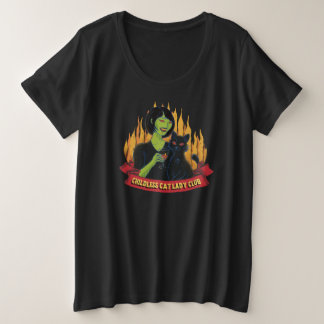 Club Lady Chat Enfant - T-shirt Plus Gros