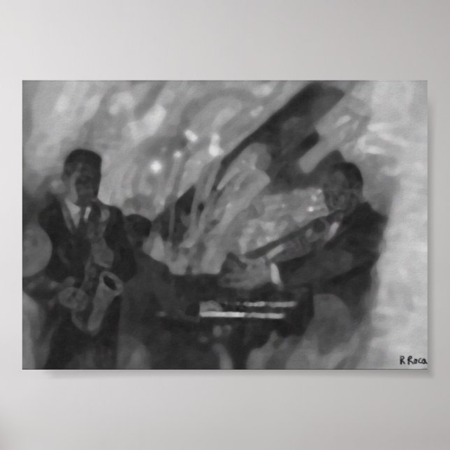 Club Orchestra á l´huile Poster (Vorne)