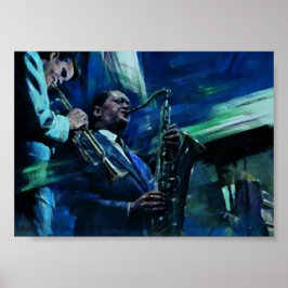 Club Orchestra á l´huile Poster