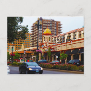 CLUB Plaza 47th Street Kansas City Postkarte