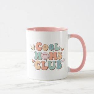 Club Retro Rosa Geschenk der coolen Mama Mama Kaff Tasse