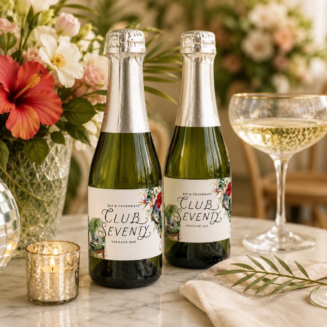 Club Seventy Conservatory Soirée Bottle Labels (Von Creator hochgeladen)