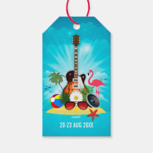 Club Summer Music Festival Logo hinzufügen Geschenkanhänger