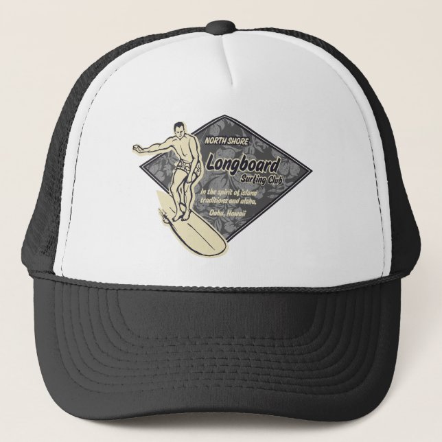 Club Surfing Diamond Logo-Hut Truckerkappe (Vorderseite)
