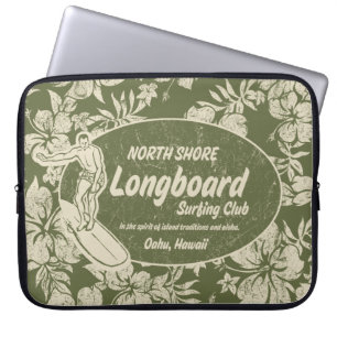 Club Surfing Hawaiian Neoprene Wetsuit Laptopschutzhülle