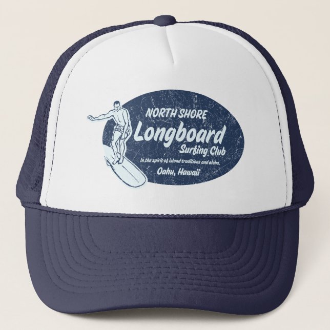 Club Surfing Trucker Hat Truckerkappe (Vorderseite)