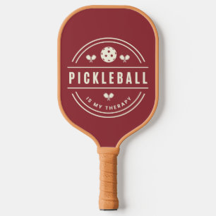 Club Team Player Pickleball ist meine Therapie Schläger