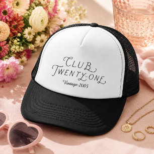 Club Twenty-One Vintage Trucker Hut Truckerkappe