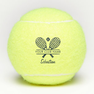 Clubname Tennis Player Swak Script Personalisiert Tennisbälle