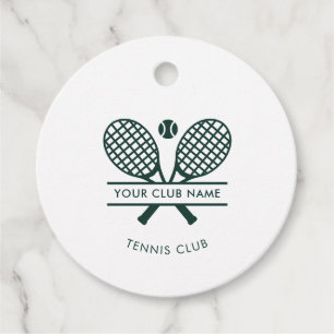 Clubname Tennis Team Green Custom hinzufügen Geschenkanhänger