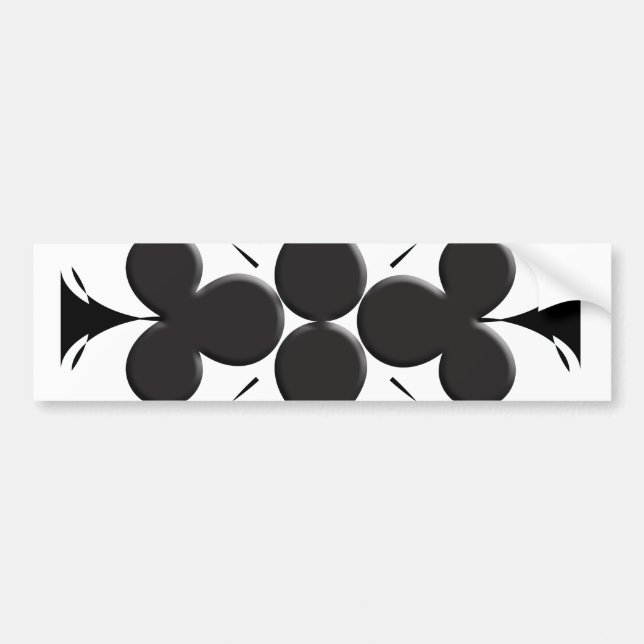 Clubs Autoaufkleber (Vorne)