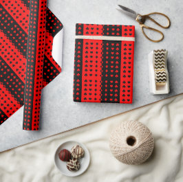 Clubs, Pik, Herz, Diamanten - cool Geschenkpapier