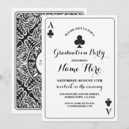 Clubs spielen Karte Vegas Graduation Party laden e