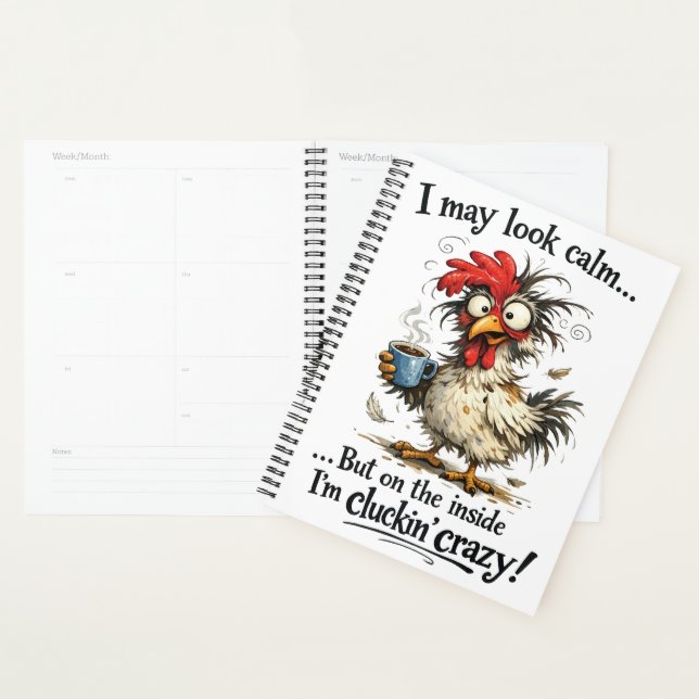 Cluckin Planer Notizbuch (Anzeige)