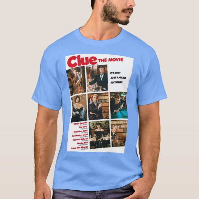 Clue 1985 Retro-Junge T-Shirt (Vorderseite)
