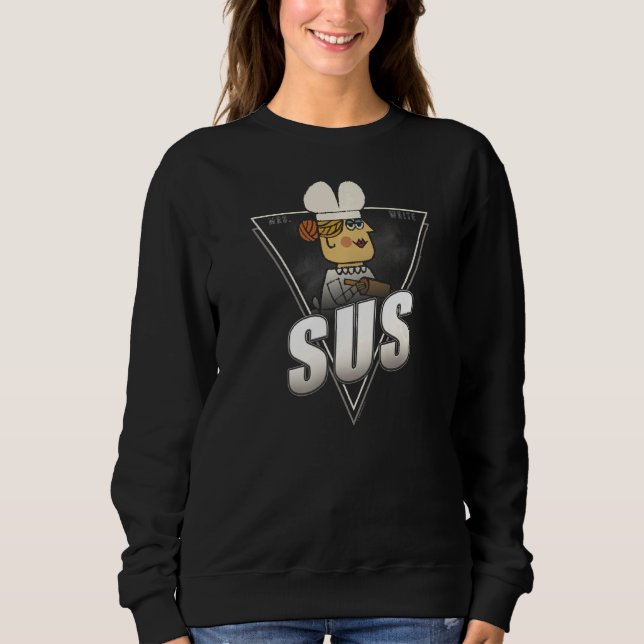 Clue Mrs. White Sus Poster Sweatshirt (Vorderseite)