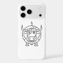 Clueless Bull Kunst-Handyhülle