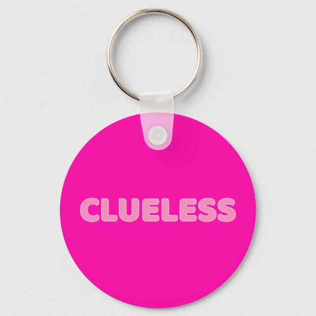 Clueless I Schlüsselanhänger (Vorderseite)