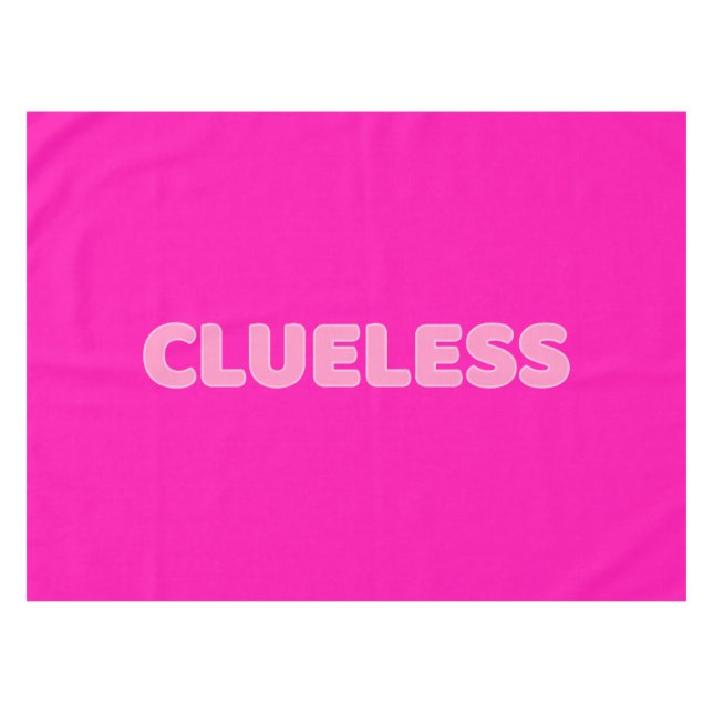 Clueless I Tischdecke (Vorderseite (Horizontal))