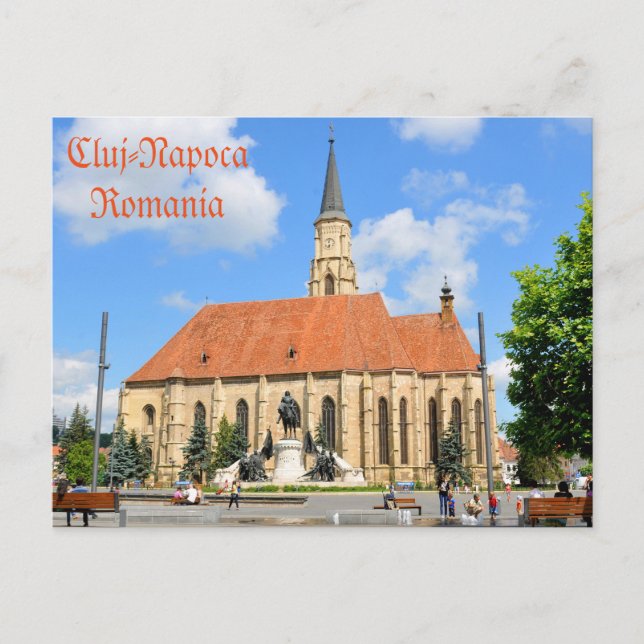 Cluj Napoca, Rumänien Postkarte (Vorderseite)