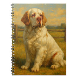 Clumber Spaniel Notizblock