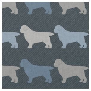 Clumber Spaniel Stoff