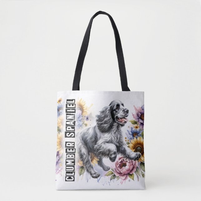 Clumber Spaniel Tasche (Vorderseite)