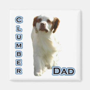 Clumber Spaniel Vater 4 - Magnet