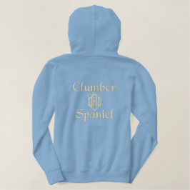 Clumber Spaniel Vater Geschenke Bestickter Hoodie