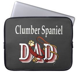 Clumber Spaniel Vater Geschenke Laptopschutzhülle