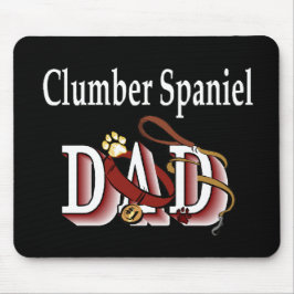 Clumber Spaniel Vater Geschenke Mousepad
