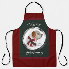 Clumber Spaniel Weihnachten Schürze