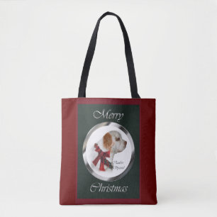 Clumber Spaniel Weihnachten Tasche