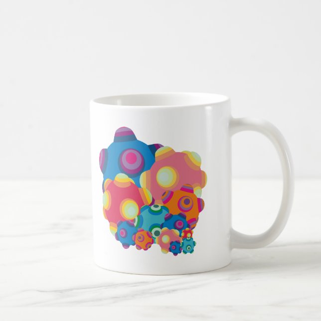 ClumpBubble Collage Kaffeetasse (Rechts)