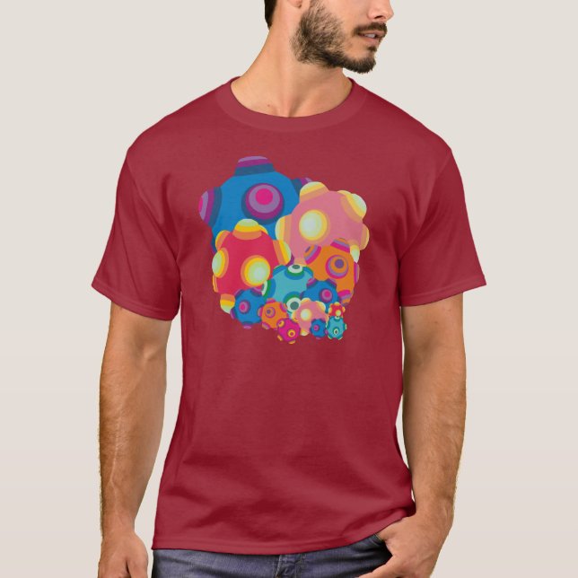ClumpBubble Collage T-Shirt (Vorderseite)