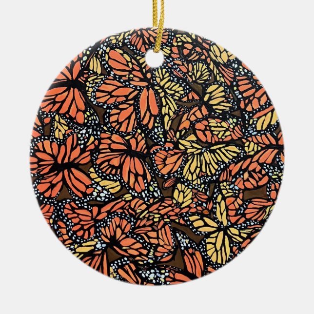 Cluster Keramik Ornament (Vorne)