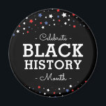 Cluster of Stars | Celebrate Black History RWBB Magnet<br><div class="desc">Celebrate Black History Month! These magnets feature a minimal yet meaningful USA-themed design. On the top is a cluster of stars representative of the United States. Instead, these stars are in a red, white, blue, and black color scheme. A great way to thank your guests for coming to your Black...</div>