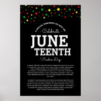 Cluster of Stars | Juneteenth Information RYGB
