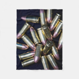 Cluster von 9 mm Ammo Fleecedecke
