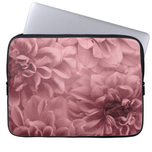 Cluster von Light Mauve Dahlias Floral Laptopschutzhülle