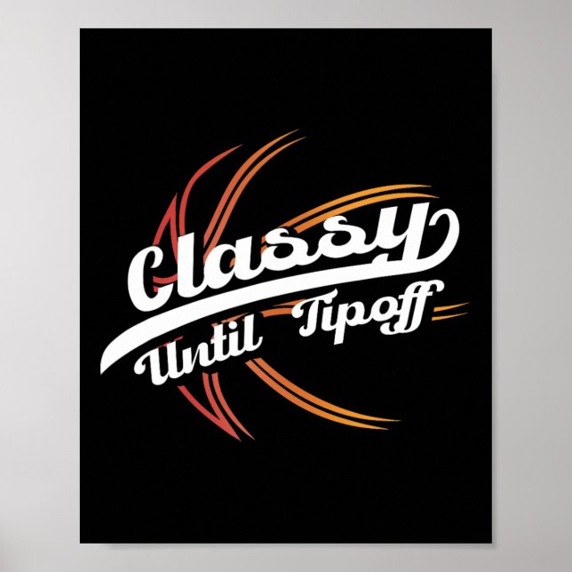 Cly bis Tipp Off Hoops Byll Bysketbyll Player Poster (Vorne)