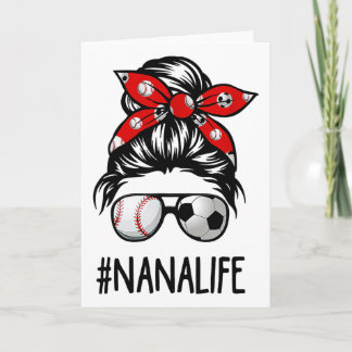 Cly Nana Life Fußball Unordentlicher Knoten Verkau Karte